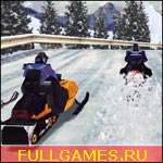 Скриншот игры Snowmobile Racing